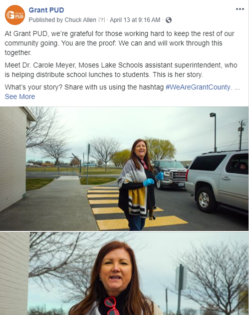 Click here to see our facebook post featuring Dr. Carol Meyer
