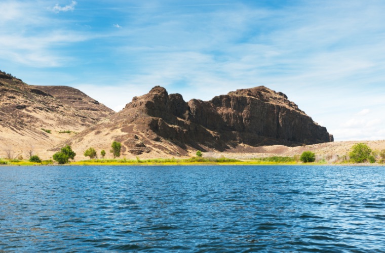 Shoreline in Grant County