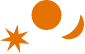 Wanapum Icon including a star, sun, and moon