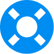 icon fire water safety