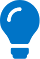 lightbulb solidblue