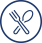 spoon and fork icon